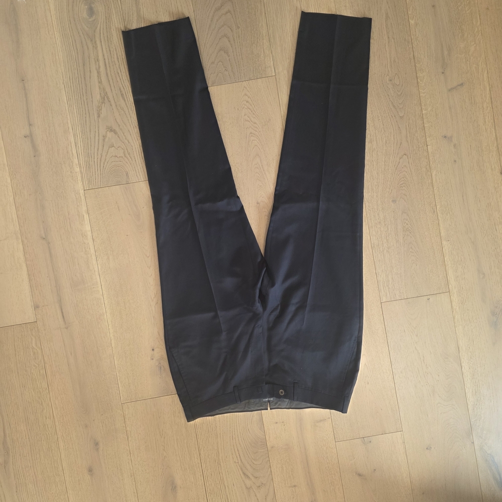 Ermenegildo Zegna Black Dress Pants Sz 6-54R